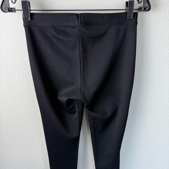 Helmut Lang Zip-Hem Legging Pants Black Casual Designer Streetwear Women’s XS - Picture 11 of 13